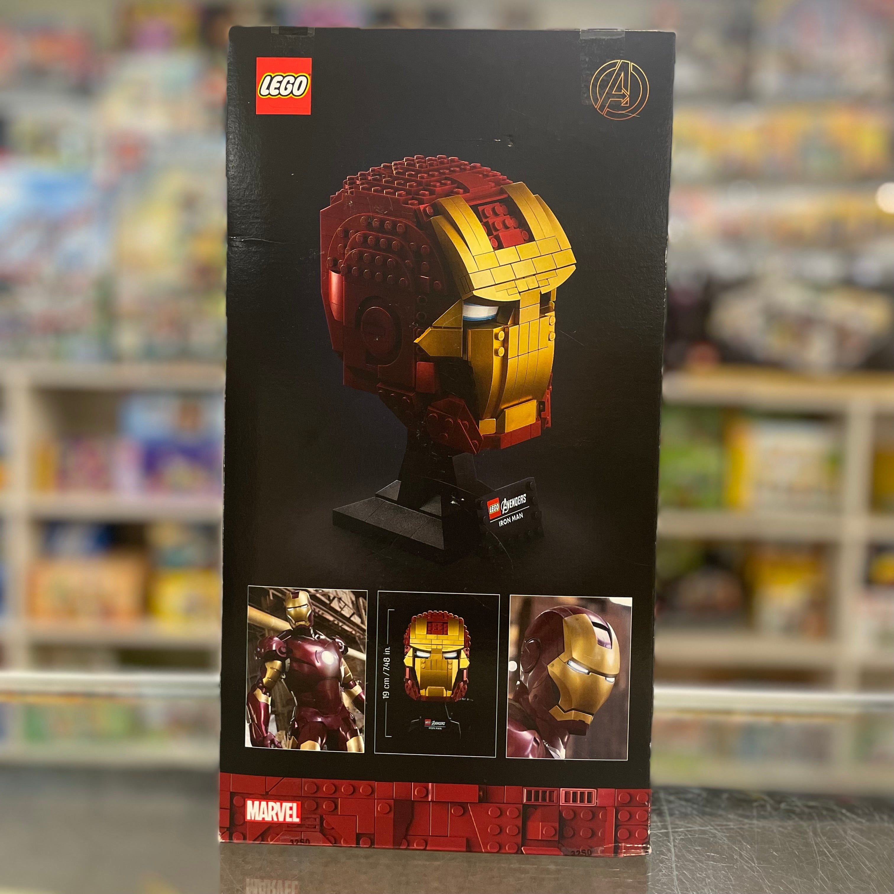 iron man 2 helmet battery replacement LEGO Iron Man Helmet (76165)