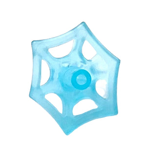 Minifigure, Weapon Web Effect (Small), Part# 36083d Part LEGO® Trans-Light Blue