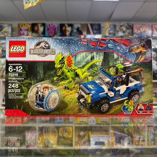 Dilophosaurus Ambush, 75916 - LEGO® Jurassic World Set Building Kit LEGO®