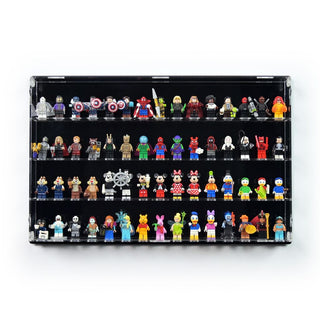 60 LEGO Minifigures Wall Display Case Display Case iDisplayit