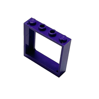 Window 1 x 4 x 3 Train - 2 Hollow Studs and 2 Solid Studs, Part# 6556 Part LEGO®