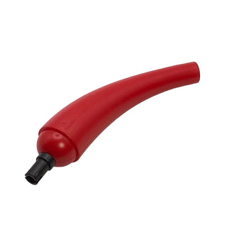 Dinosaur/Dragon Tail with Technic Pin, Part# 40395c01 Part LEGO® Red