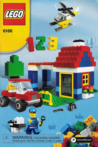 6166-Large Brick Box - INSTRUCTIONS ONLY Instructions LEGO®