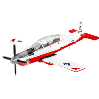 Beechcraft T-6 Texan II Turboprop Red/White Plane: COBI Set #26625 Building Kit Cobi Toys