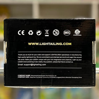 Light Kit For NASA Apollo Saturn V, 21309 Light up kit Lightailing