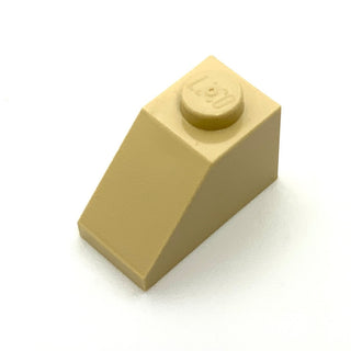 Slope 45 2x1, Part# 3040 Part LEGO® Tan  