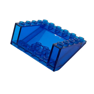 Slope, Inverted 33 5 x 6 x 2, Part# 4228 Part LEGO® Trans-Dark Blue Very Good