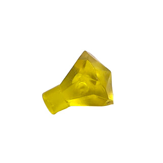 Rock 1x1 Jewel 24 Facet - Part # 30153 Part LEGO® Trans-Yellow