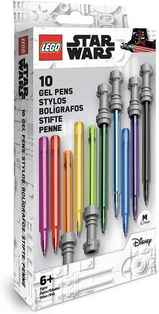 Star Wars Lightsaber Gel Pens 10 Pack Gear LEGO®   