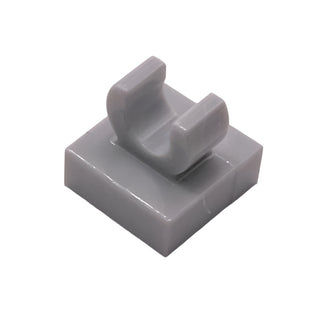 Tile, Modified 1x1 with Open O Clip, Part# 15712 Part LEGO® Light Bluish Gray