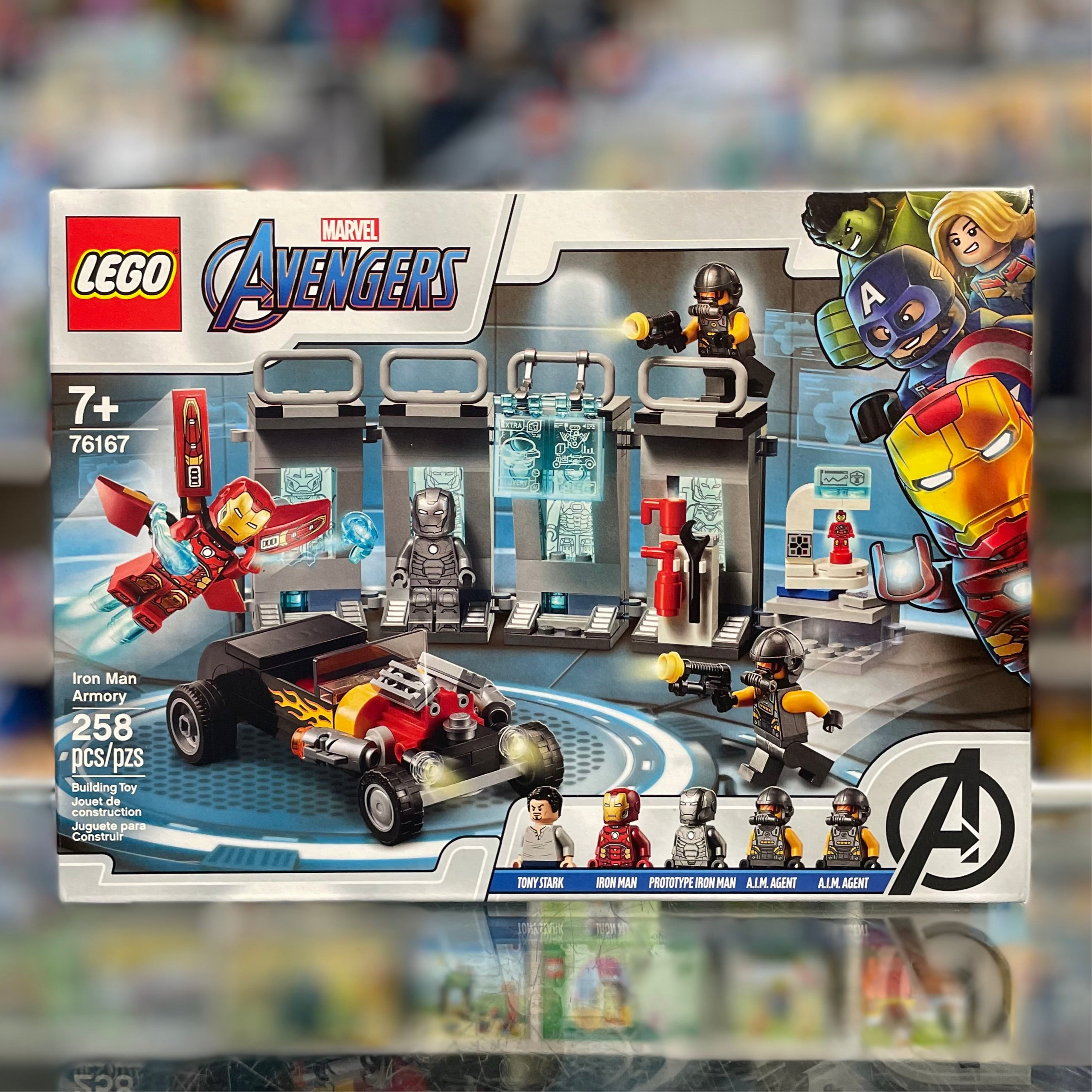 Lego Avengers Lego Iron Man 76167 Iron Man Armory, 76167 – United
