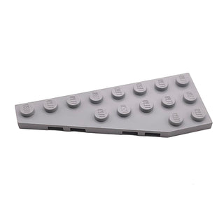 Wedge, Plate 8 x 3 Pentagonal Left, Part# 50305 Part LEGO® Light Bluish Gray