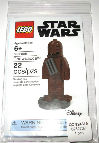 Chewbacca, Legoland Parks Promotional Exclusive, 6252808 Building Kit LEGO®   