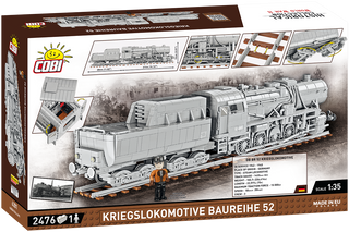 COBI Kriegslokomotive Baureihe 52 Locomotive : Set #6281 Cobi Kit Cobi Toys