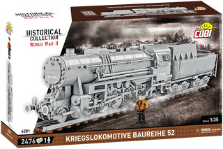 COBI Kriegslokomotive Baureihe 52 Locomotive : Set #6281 Cobi Kit Cobi Toys