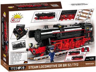 COBI Steam Locomotive DR BR 52 / TY2 : Set #6283 Cobi Kit Cobi Toys