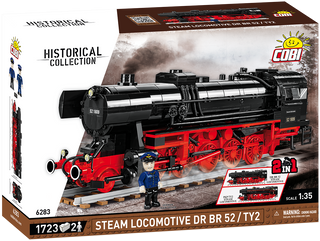 COBI Steam Locomotive DR BR 52 / TY2 : Set #6283 Cobi Kit Cobi Toys