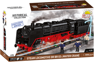 COBI EXECUTIVE EDITION Steam Locomotive DR BR 03 Train & Water Crane : Set #6286 Cobi Kit Cobi Toys