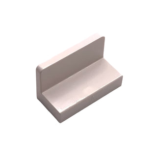 Panel 1 x 2 x 1 with Rounded Corners, Part# 4865b Part LEGO® White