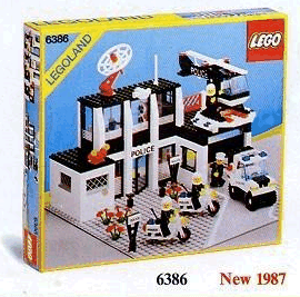 Police Command Base, 6386 Building Kit LEGO®   