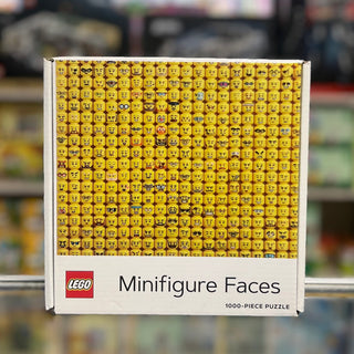Minifigure Faces Puzzle, 9781797210193 - LEGO® Puzzle Building Kit LEGO®