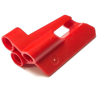 Technic, Panel Fairing #24 Small Short, Small Hole, Side B, Part# 47712 Part LEGO® Red