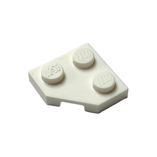 Wedge, Plate 2 x 2 Cut Corner, Part# 26601 Part LEGO® White