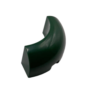 Brick, Round Corner 3x3 without Studs, Part# 65617 Part LEGO® Dark Green