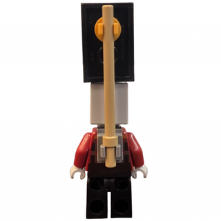 Illager (Pillager) - Narrow Eyes with Ominous Banner, min196 Minifigure LEGO®