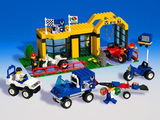 Super Cycle Center, 6426 - LEGO® Town Set