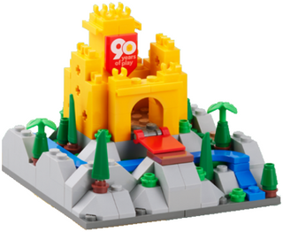 90th Anniversary Mini Castle, 6426244 Building Kit LEGO®   