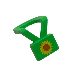 LEGO® Minifigure Neck Lanyard with Sunflower Pattern, Part# 7954pb01