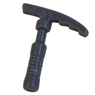 Minifigure Utensil Ice Axe - 6-Rib Handle Part#30193 Part LEGO® Dark Gray