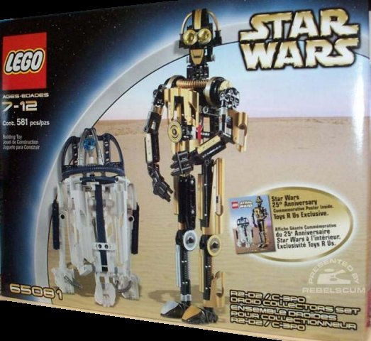 R2-D2 8009 / C-3PO 8007 Droid Collectors Set 65081