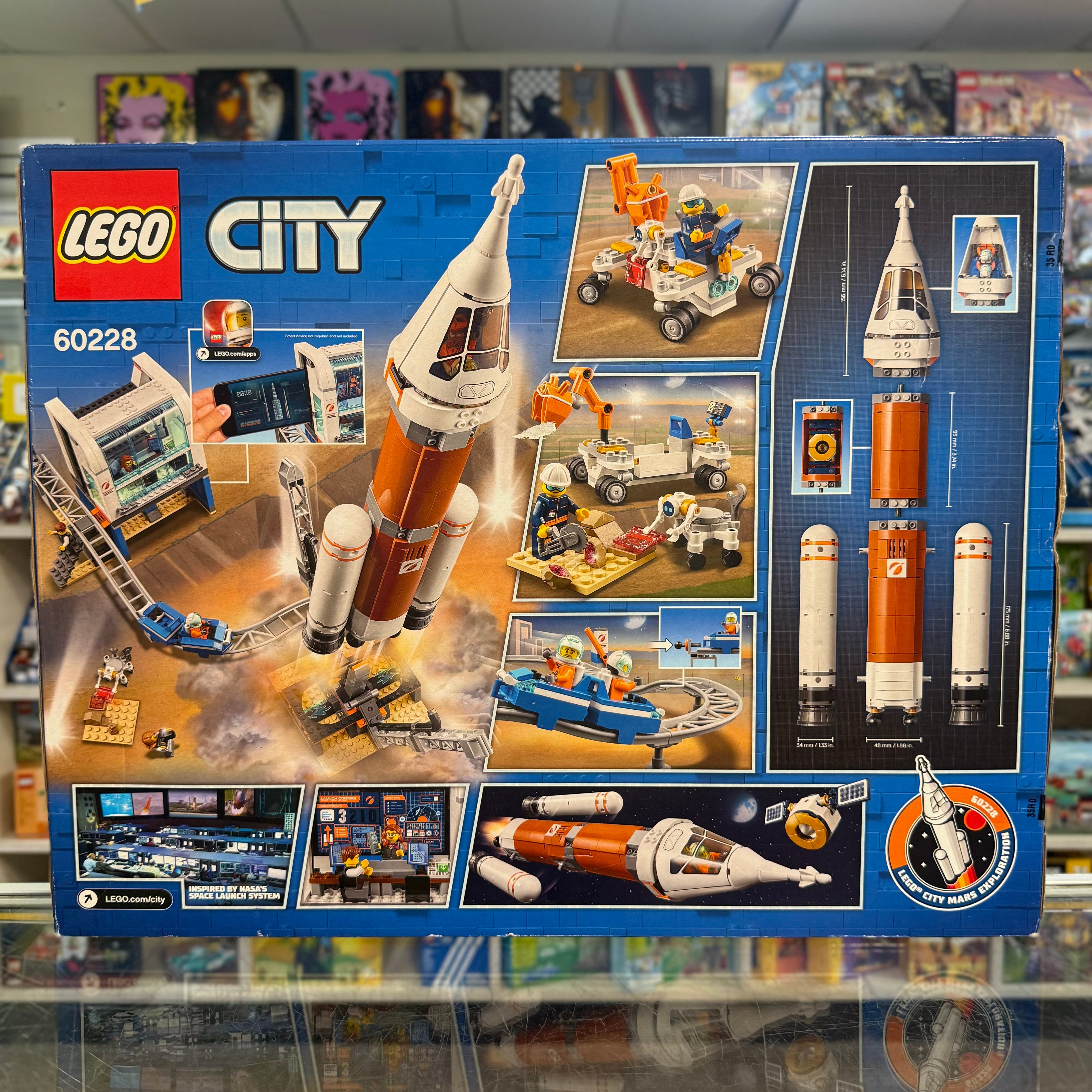 Lego Sets Lego City Deep Space Rocket And Launch Control Light Kit