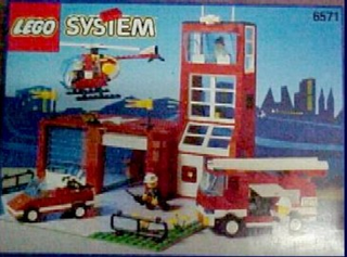 6571 - Flame Fighters - EMPTY BOX ONLY