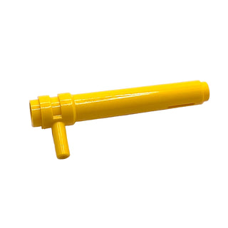 Cylinder 1x5 1/2 with Bar Handle (Friction Cylinder), Part# 87617 Part LEGO® Yellow