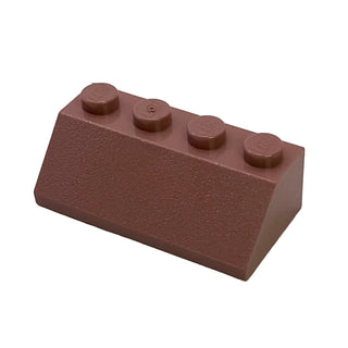 Slope 45 2x4, Part# 3037 Part LEGO® Sand Red 1 Part