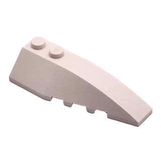Wedge 6 x 2 Right, Part# 41747 Part LEGO® White