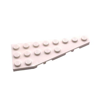 Wedge, Plate 8 x 3 Pentagonal Right, Part# 50304 Part LEGO® White