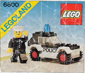 Police Patrol, 6600 Building Kit LEGO®