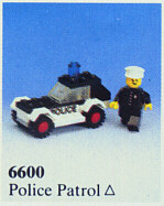 Police Patrol, 6600-1 Building Kit LEGO®   