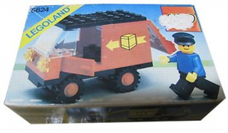 6624 - Delivery Van - EMPTY BOX ONLY Empty Box LEGO®