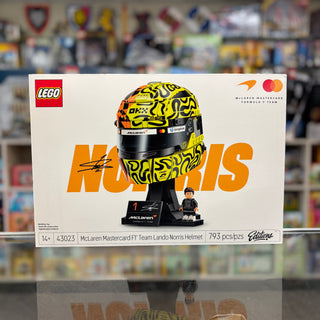 McLaren Mastercard F1 Team Lando Norris Helmet, 43023 - LEGO® Editions Set