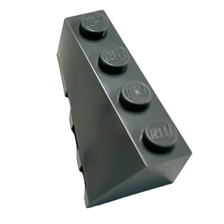 Wedge 4 x 2 Sloped Left, Part# 43721 Part LEGO® Dark Bluish Gray