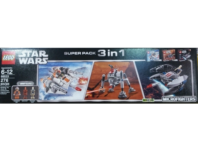 66533 - Star Wars Bundle Pack, Super Pack 3 in 1 (Sets 75073, 75074, a ...