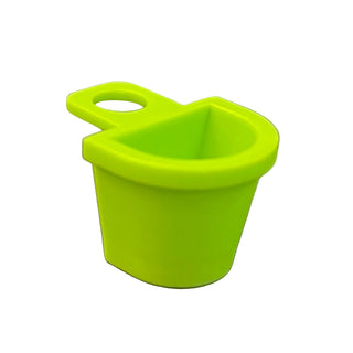 Minifigure Container D-Basket, Part# 4523 Part LEGO® Lime