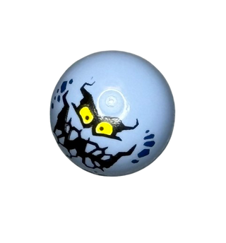 Technic Ball Joint with Graveller Type 1 Open Mouth Pattern, Part# 32474pb010 Part LEGO®