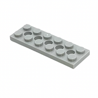 Technic, Plate 2x6 with 5 Holes, Part# 32001 Part LEGO® Light Bluish Gray