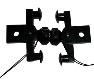 Magnetic Train Connector/Buffer w/ Electric Pass-Thru for Lights, DIY System, Reconnectable, Custom Parts United Brick Co®